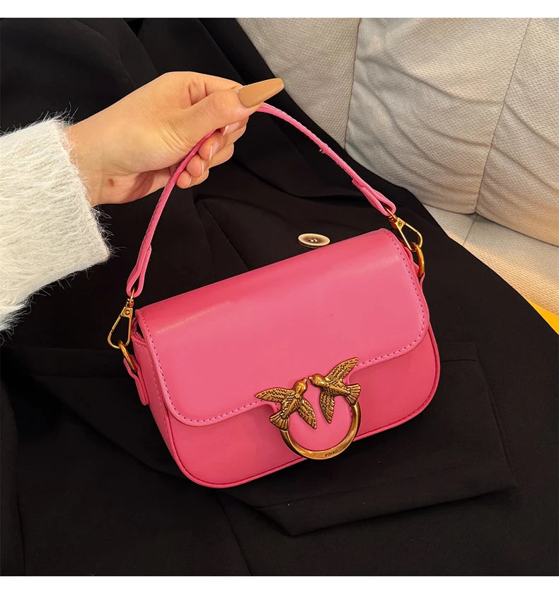 2026 Elegant Fashion Luxury Light Luxury Women's Shoulder Crossbody Bag, Designer Original Leather Tote Bag