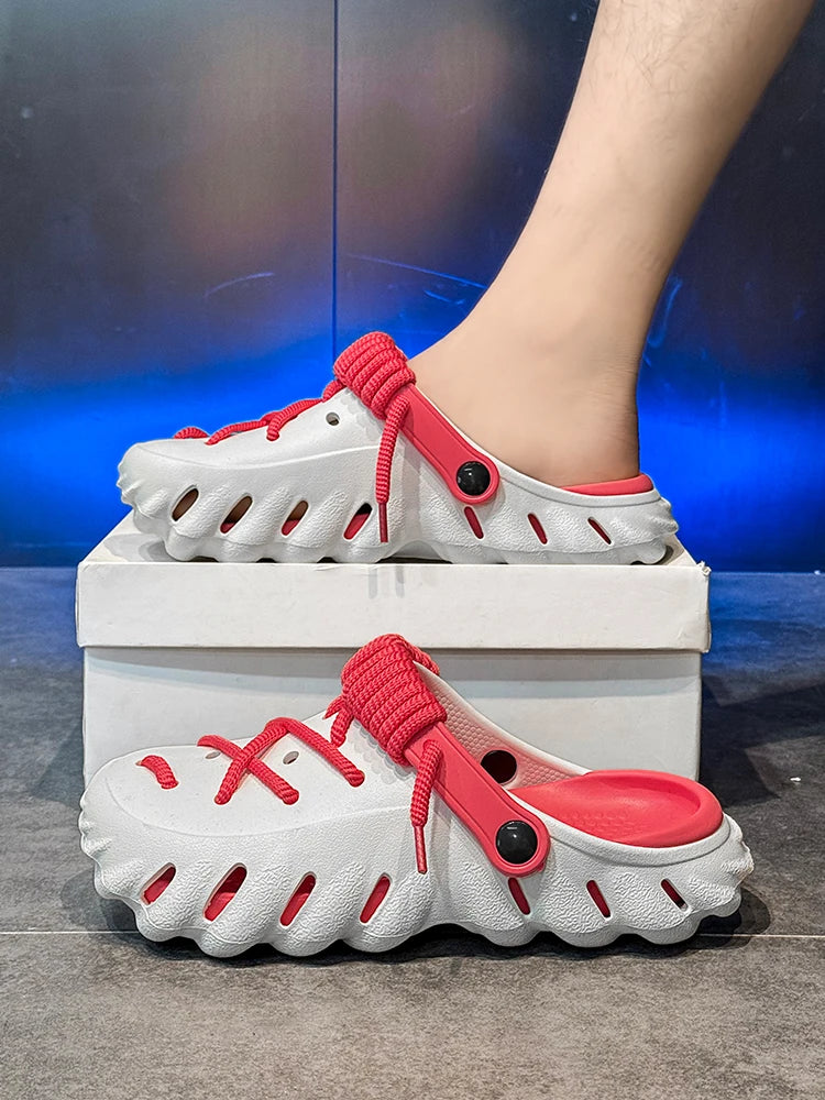 Summer Outdoor Sandals for Men And Women Breathable Hiking Shoes Water Beach Mens Sandals Camping Climbing Aqua