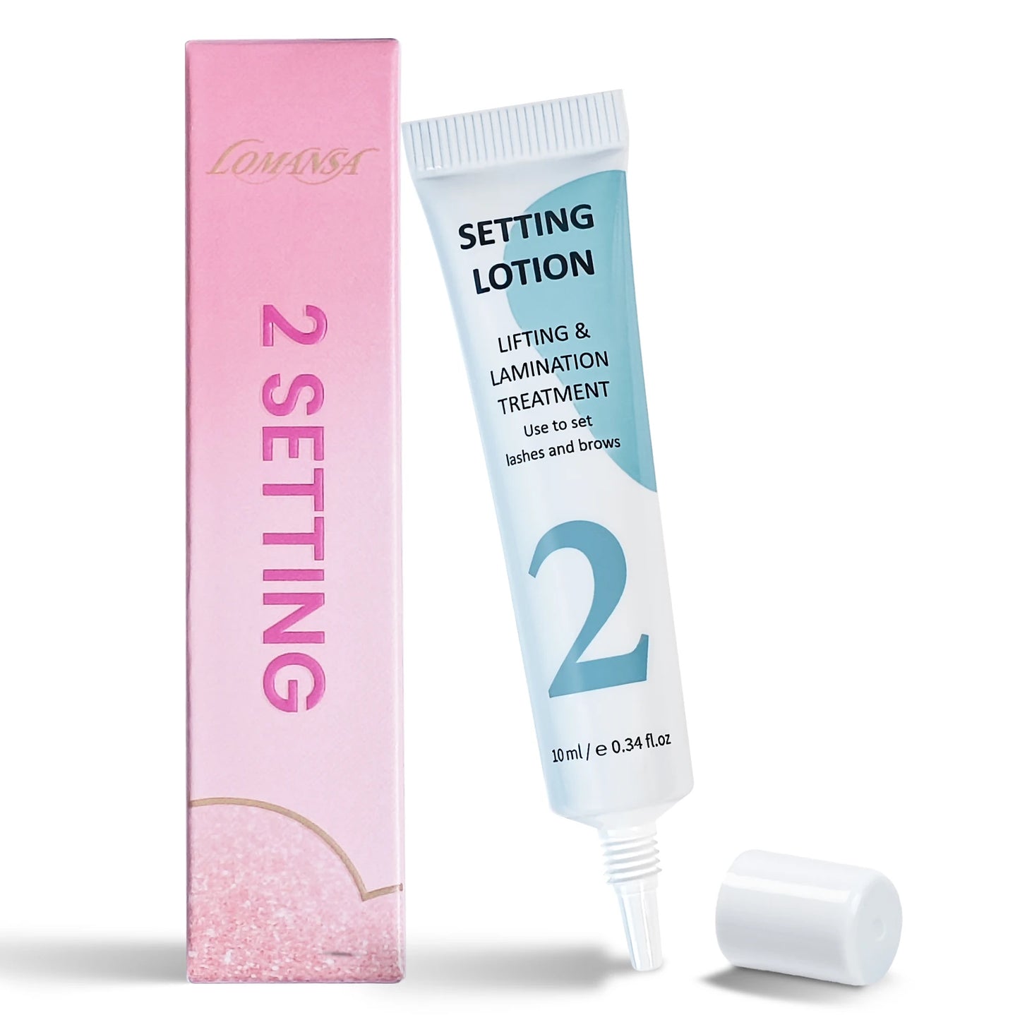 LOMANSA New 10ml Fix Perming Tube Set Lash Lift Brow Lamination Perm Fixation Setting Nutrition Lotion Eyelashes Makeup Tools