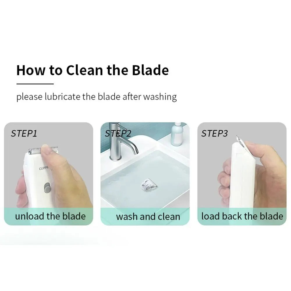 Professional Dog Hair Clipper Waterproof Wireless Cat Grooming Clipper Mute Low Noise Pet Electric Clipper For Cats and Dogs