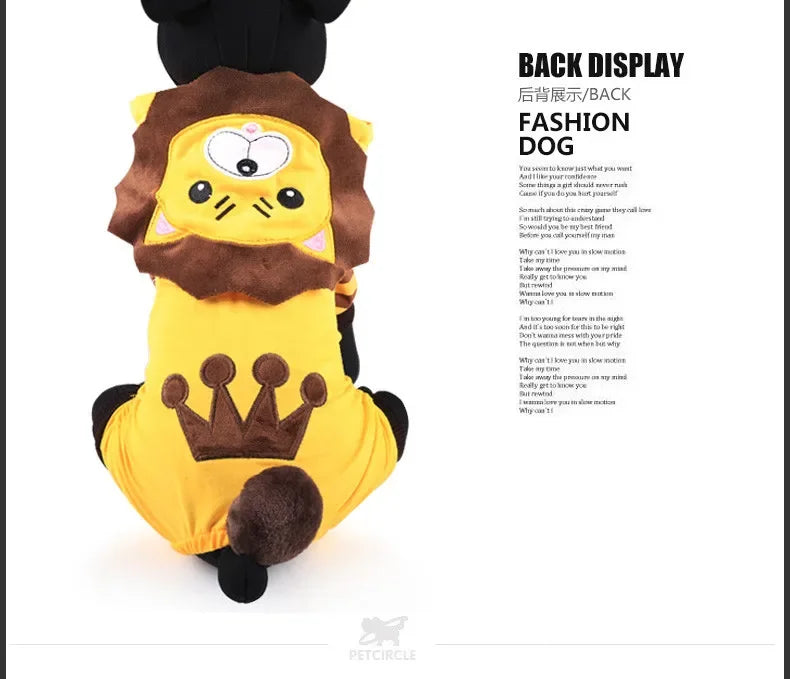Free shiping warm xxs dog clothes winter pajama small dog costume cotton pet Hoodie Coat lovely cat jacket winter PT014