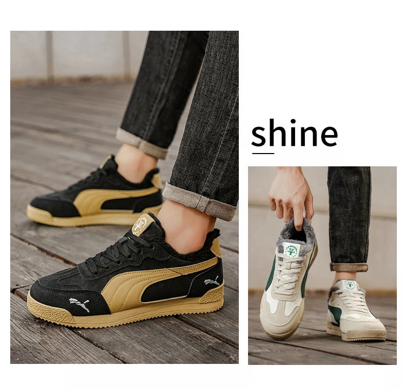 Men Casual Sneakers Winter Running Shoes Outdoor Casual Platform Sneaker Anti Slip Footwear Fashion Sport Shoes Size 39-44