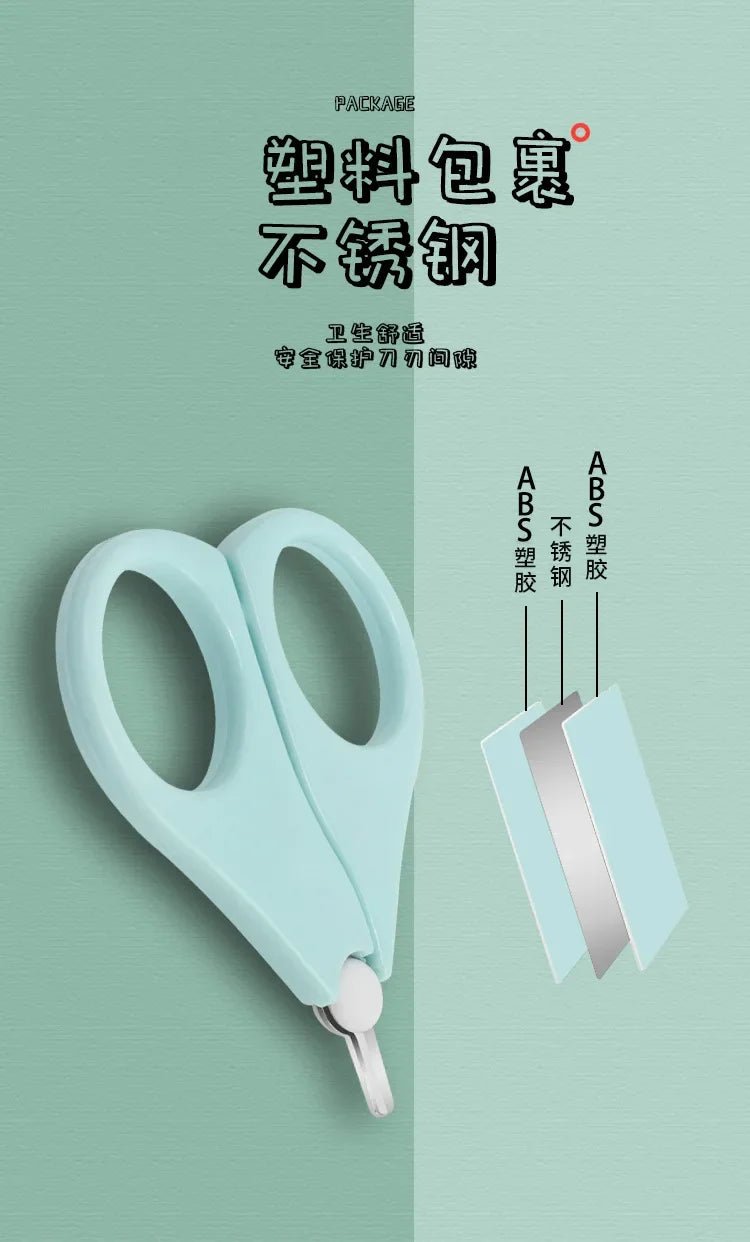 Convenient Daily Baby Nail Shell Shear Mini Nail Clippers Scissors Cutter  Manicure Tool Baby Nail Care Newborn Baby