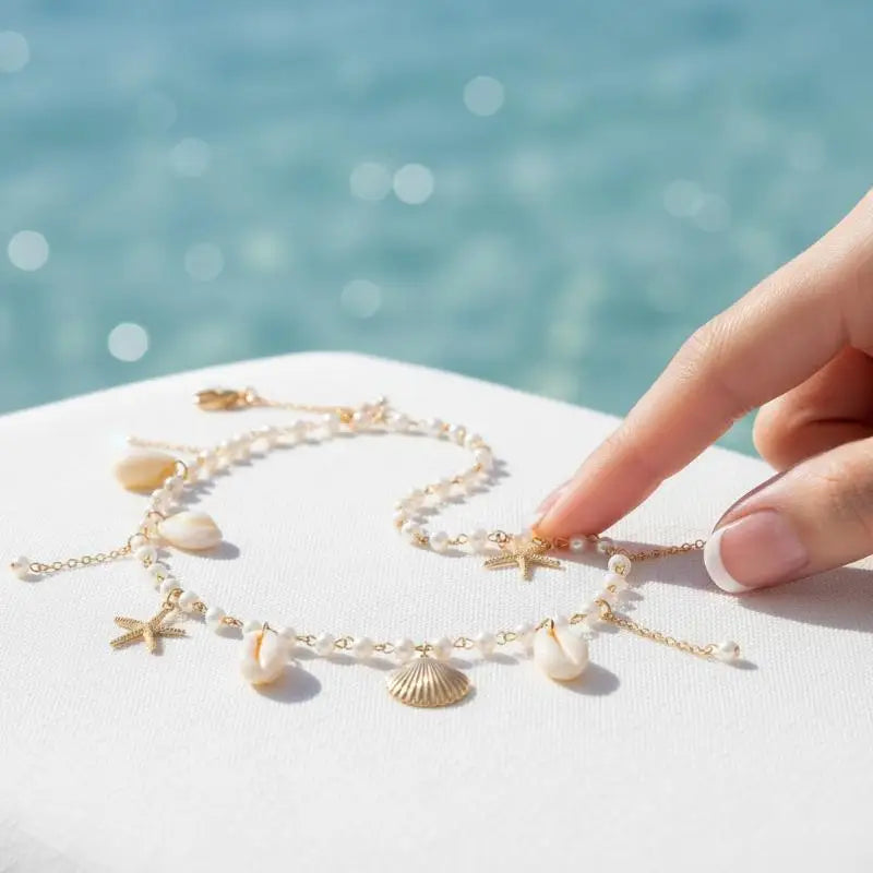 Pearl Belly Chain for Women Boho Waist Chains Sexy Summer Beach Jewelry for Swimsuit Body Accessory
