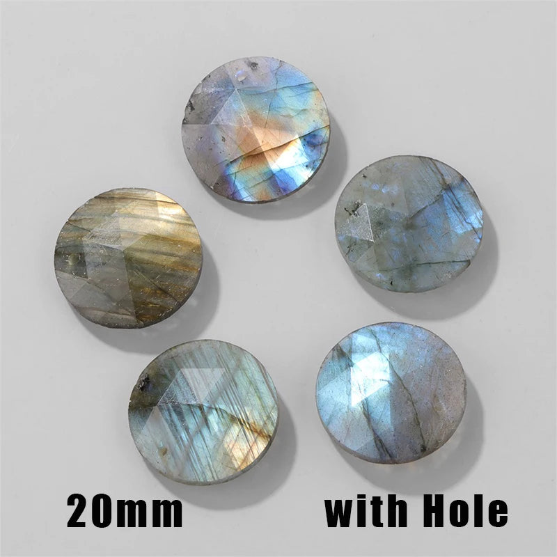 High Quality Natural Stone Labradorite Beads Charms Shiny Healing Gem Stone For Jewelry Making Necklace Earrings Accessries