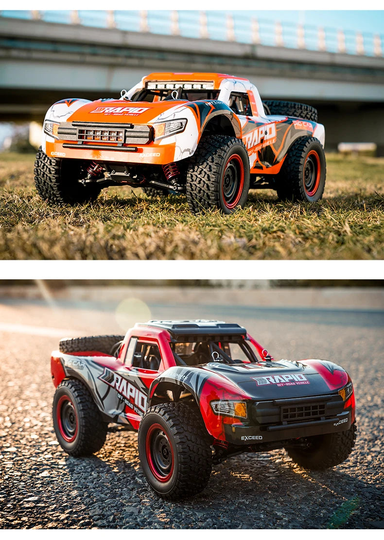 1/14 Q130 RC Car Desert  4WD Off-road Truck 2.4G High Speed Car Racing Drift Remote ControlVehicle Toys For Boys Children