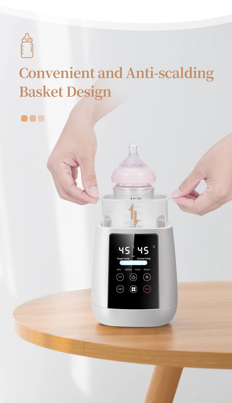 Baby Bottle Warmer sterilizer Multifunction Breast Milk Warmer Accurate Temperature Control Baby Bottle Heater Baby Newborn Item