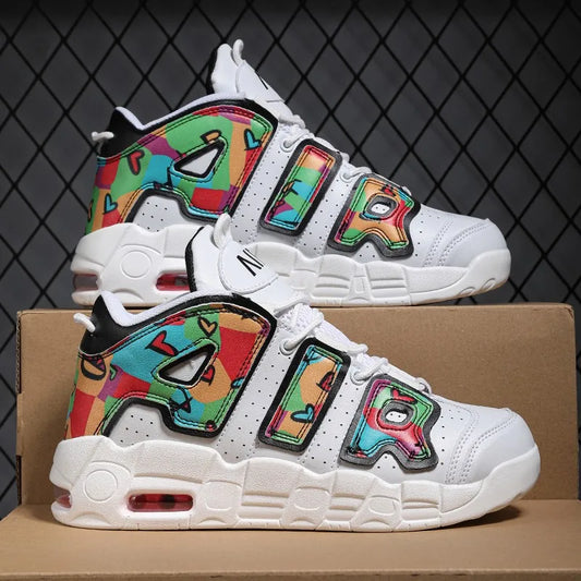 New Sports Shoes for Sneakers Women Fitness Sport Leather Casual Basketball Shoes Men Breathable Running Couple Shoes