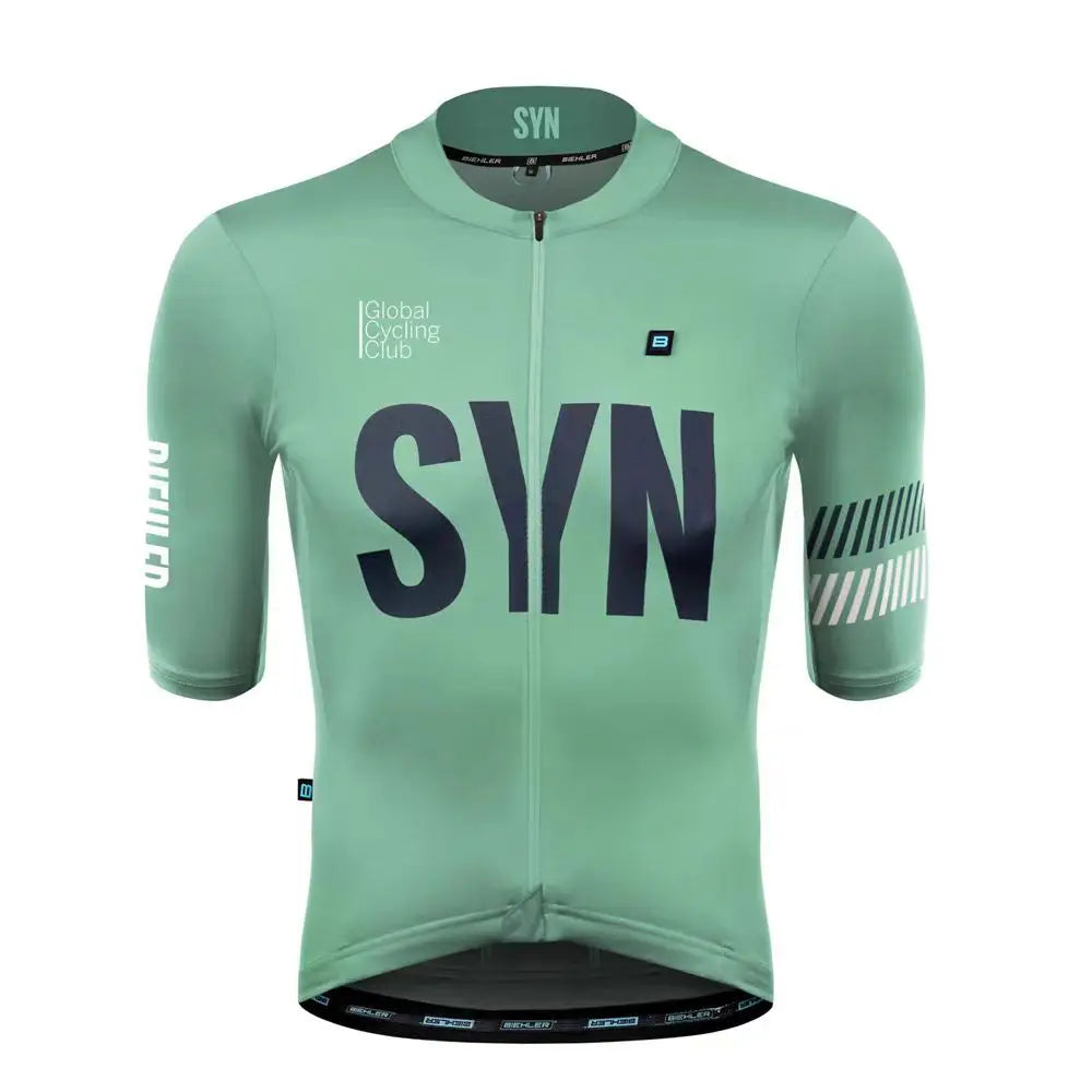 SYN Summer cycling clothes men's jerseys road cycling short sleeved sets bibs quick drying clothes breathable cycling shirt