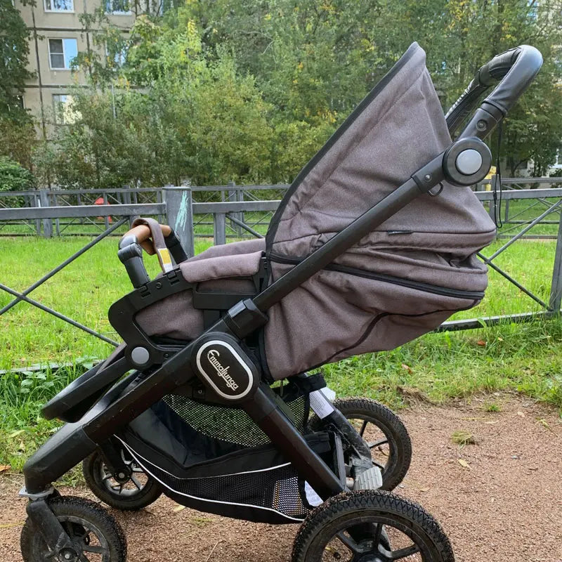 2Pcs PU Leather Handle Covers For Emmaljunga NXT90 Stroller Handle Protective Cover Baby Stroller Accessories
