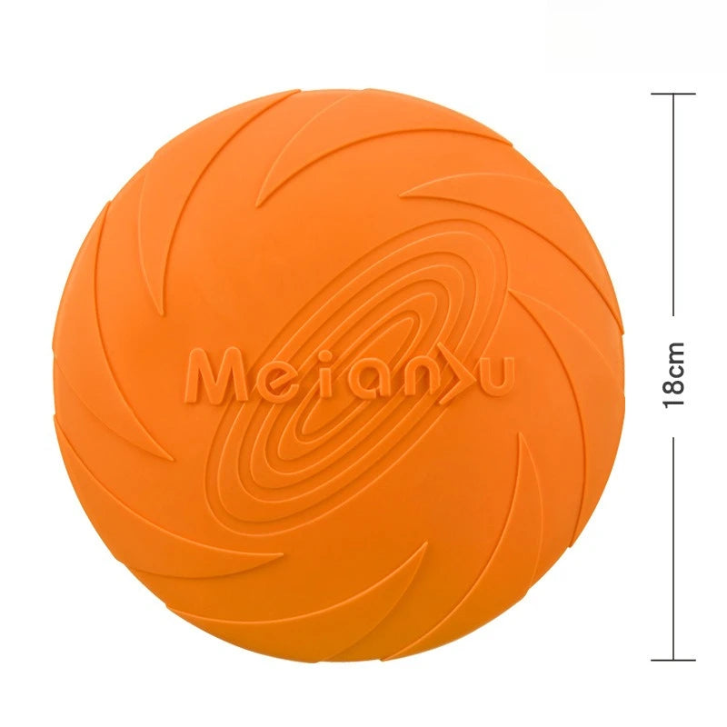 Dog Flying Saucer Interactive Funny Pet Cat Toy Dog Game Flying Discs Resistant Chew Puppy Training  Pet Dog Supplies