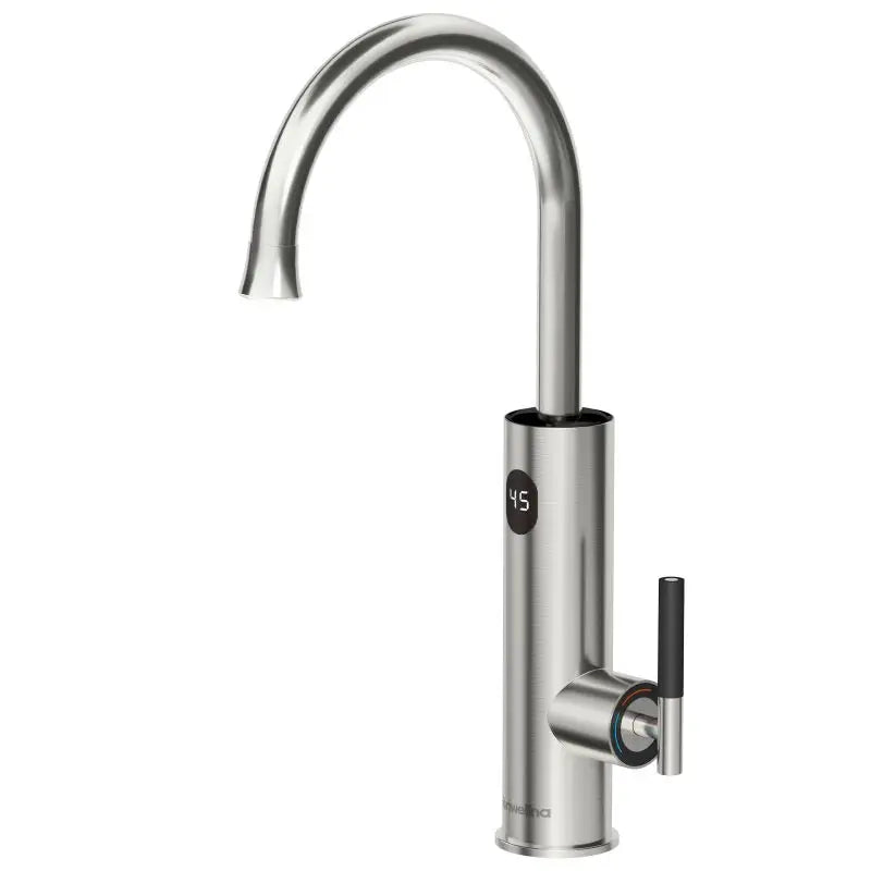 Briwellna Electric Water Heater Hot Water Faucet 2 in 1 Basin Tap Tankless Geyser 220V Instant Water Heater Faucet For Home
