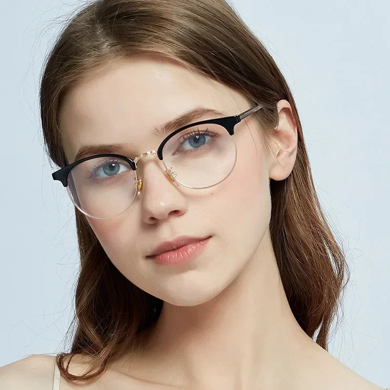 Progressive Multifocal Glasses Near and Far Reading Glasses Intelligent Progressive Multifocal Lenses Cat Eye Glasses Women