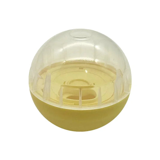 Treat Ball Dog Treat Dispenser Toy Ball Interactive Dog Toy - 4" Dog Food Toy Stimulation, Slow Feeder