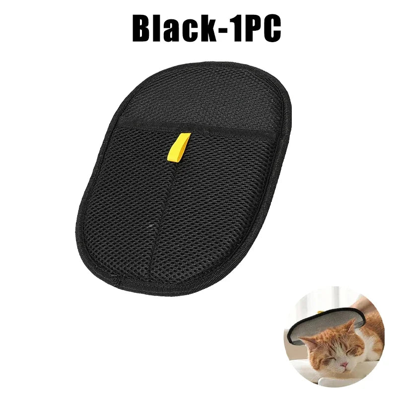 Pet Grooming Cat Hair Removal Glove for Clothes Bed Mat Sofa Pet Hair Remover Glove Pet Massage Cleaning Deshedding Glove