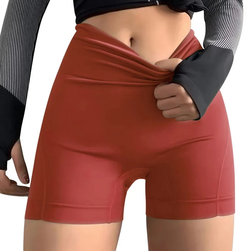 New Women Sports Shorts Summer Running Sexy Leggings High Waist Short Pants Fitness Jogging Clothing Black Safety Shorts