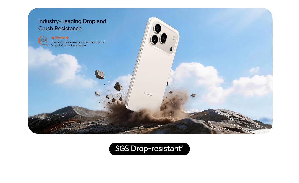 2026 New Global Version HONOR 600 Pro 5G 12GB+512GB 6.57'' 120Hz AMOLED Screen 200MP Main Camera 7000mAh 80W SuperCharge