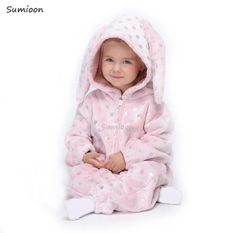 Kigurumi Onesie Kids Unicorn Pajamas For Children Animal Cartoon Blanket Sleepers Baby Costume Winter Boy Girl Licorne Jumspuit