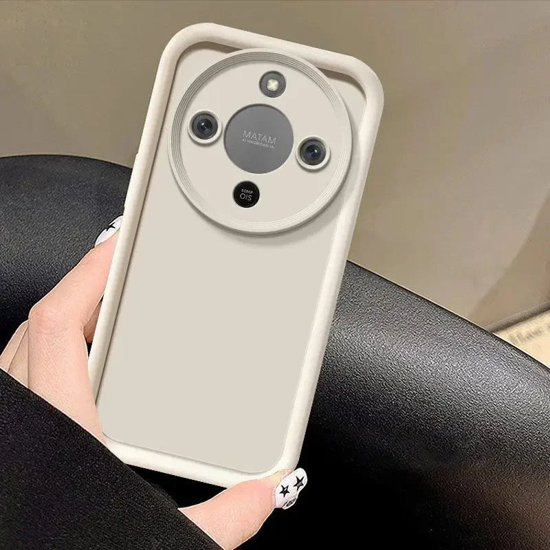 For Huawei Honor Magic 8 Lite Case Magic8Lite HonorMagic8Lite Phone Cases Anti Fall Protection Luxury Candy Matte Soft Back Capa