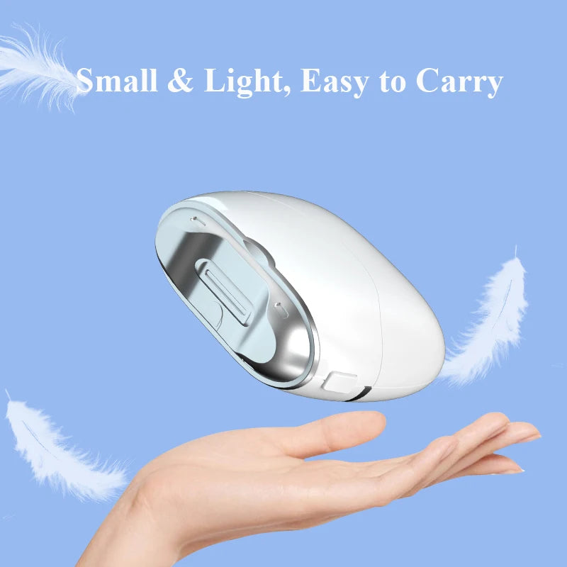 Electric Adult Baby Nail Clippers Cutter Portable Anti-splash Children Kids Nail Trimmers Low Noise Safe Home Manicure Tools