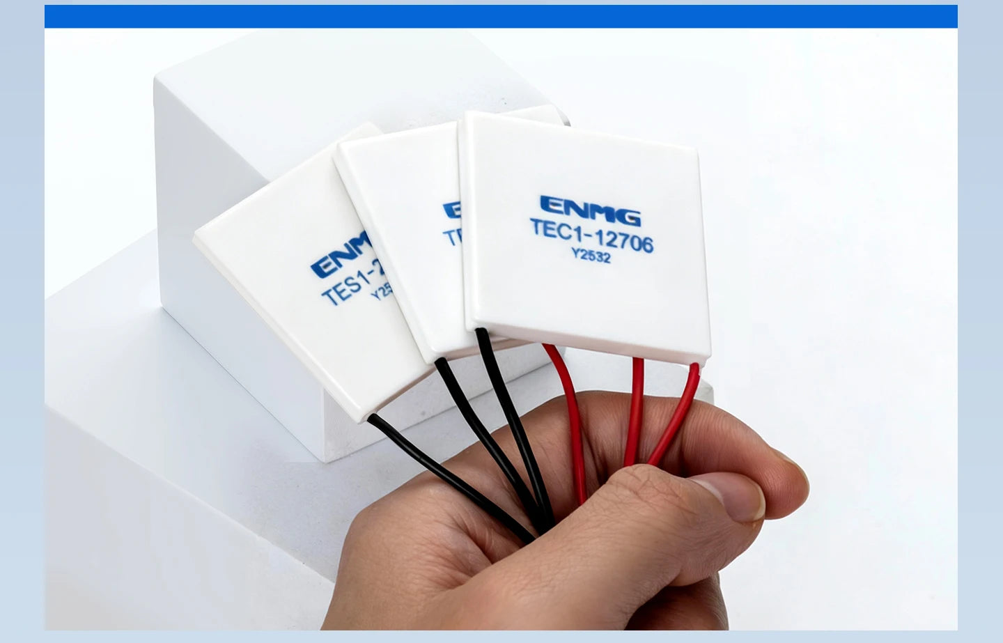 ENMG TEC1-12706 / TEC1-24106 Thermoelectric Cooling Module-12V/24V Peltier Cooler for DIY&Industrial Applications Peltier Effect