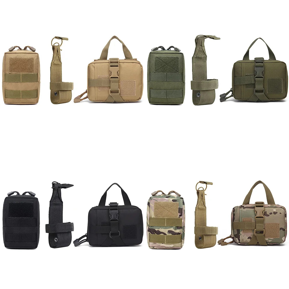Dog Harness Bag Dog Accessories Military Dog Harness Pouch Pet Multi-purpose Nylon Dog Training Bags Attaching On Harness