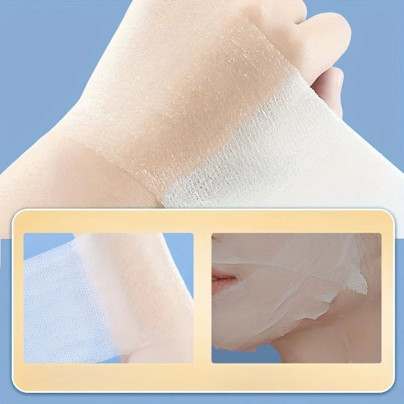 Wet-compress Cotton Pad Disposable Stretchable Mask Paper Makeup Removal Facial Mask Wet Compress Cotton Piece Skincare Tools