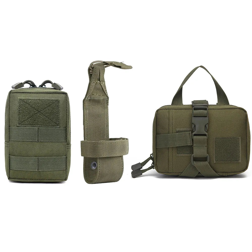 Dog Harness Bag Dog Accessories Military Dog Harness Pouch Pet Multi-purpose Nylon Dog Training Bags Attaching On Harness