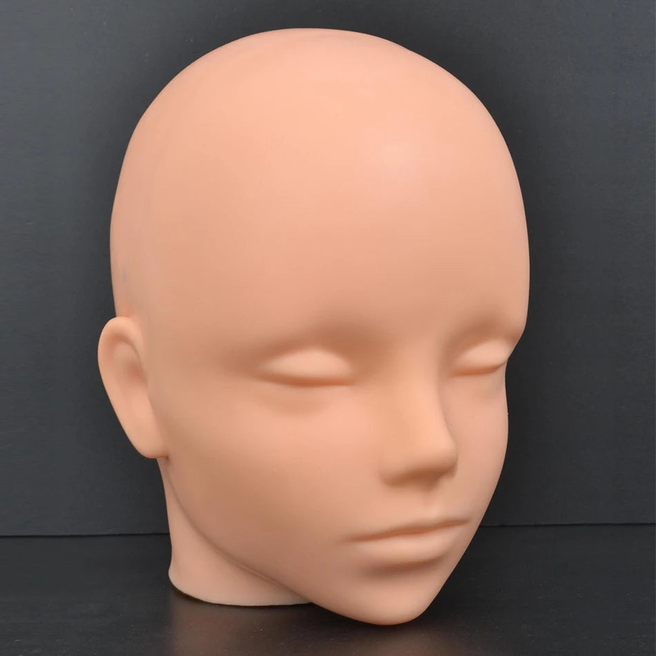 Mannequin Head Wig Stand With Adjustable Wig Tripod Stand Holder For Wigs Making Display cosmetology supplies hairdressing head