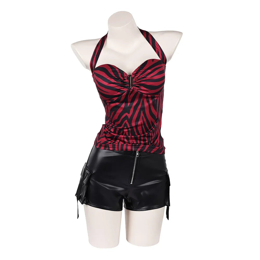 Nikki Cosplay Costume 2026 Horror TV Obsessions Roleplay Adult Women Top Shorts Disfraz Outfits for Carnival Halloween Party