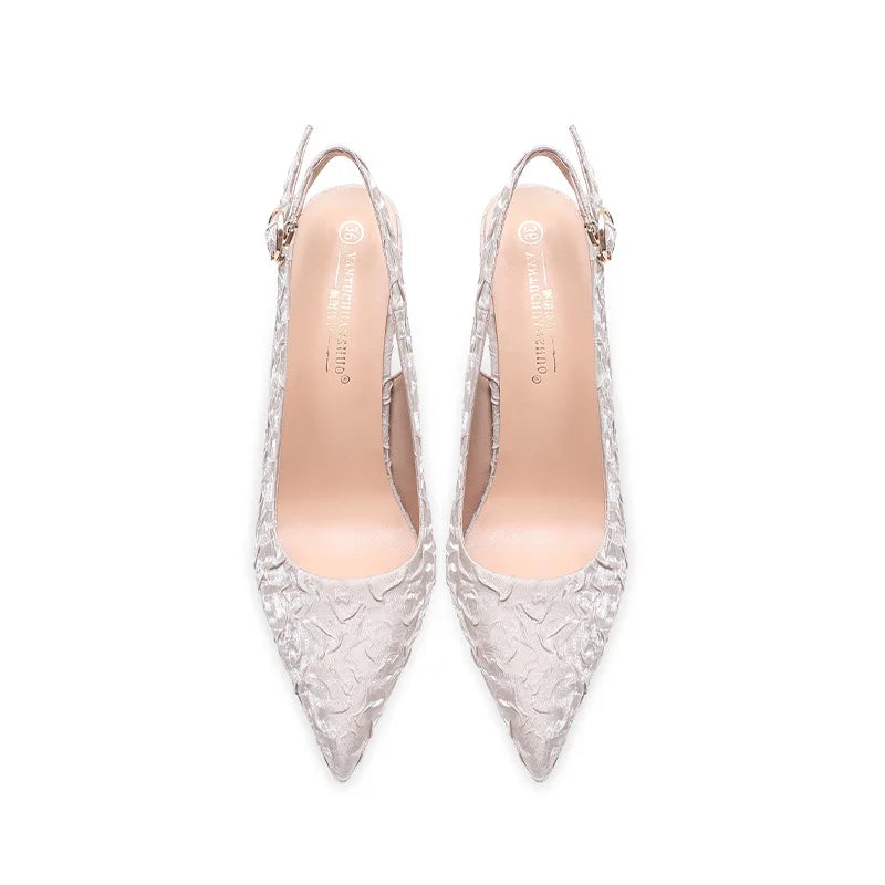 Sexy Mary Jane Heels Women OL High Heels Black Nude Pumps Women Shoes High Heel 12cm Pointed Toe Platform Heels Womens Shoes