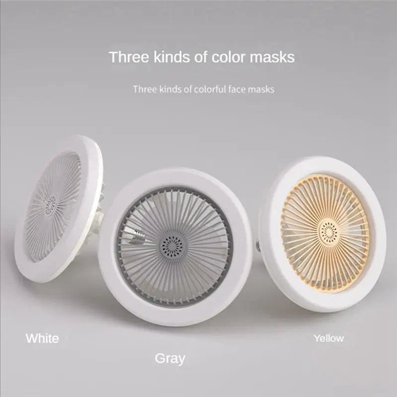 [B25B!】 Ceiling Fan With Remote Control And Light 30W LED Lamp Fan Smart Silent Ceiling Fan E27 Converter Base