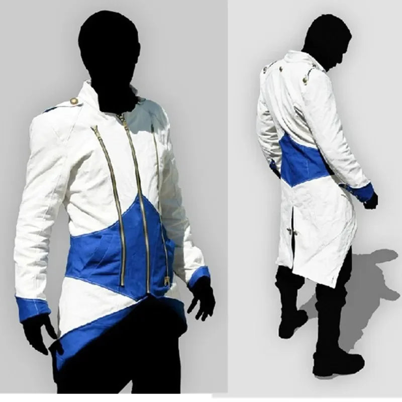 Halloween Steampunk Clothes Cosplay Movie&tv Costume Adult Men Dress Up Party Streetwear Hoodie Jacket Outwear Coats Hoodies