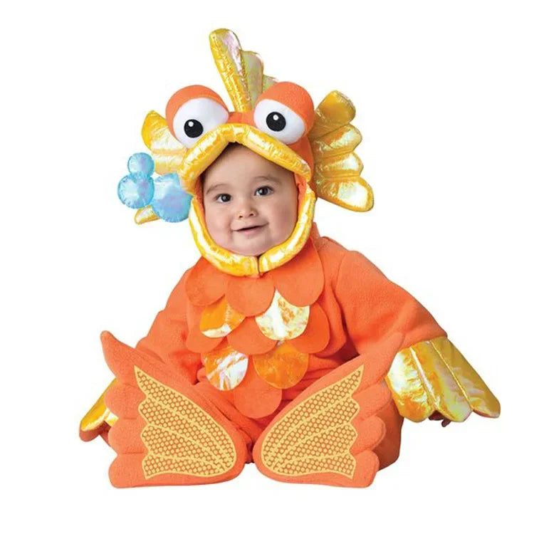 Halloween Costume Baby Boy Clothes Girls Monkey Polar Bear Romper Kids Clothing Set Baby Hat Socks Toddler Set