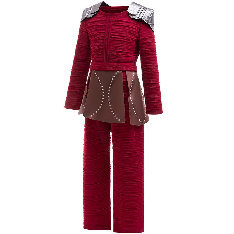 Girls Halloween Costume 2025 New Movie Cosplay Clothes Sets Children Brave Girls Party Carnival Birthday Red Clothing Performanc