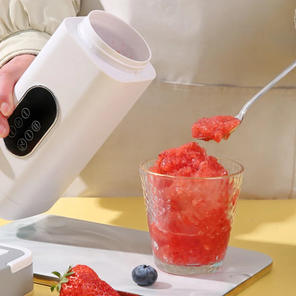 6 Color 400ml Portable USB Blender Electric Travel Juicer Cup For Smoothie Milkshake Kitchen Mini Mixer Tool
