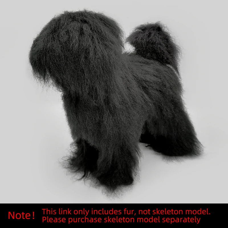 Pet Simulation Hair Beauty Practice Dog Standard Teddy Whole Body Fake Hair Only Pet Grooming Trimming Practice with Model Dog