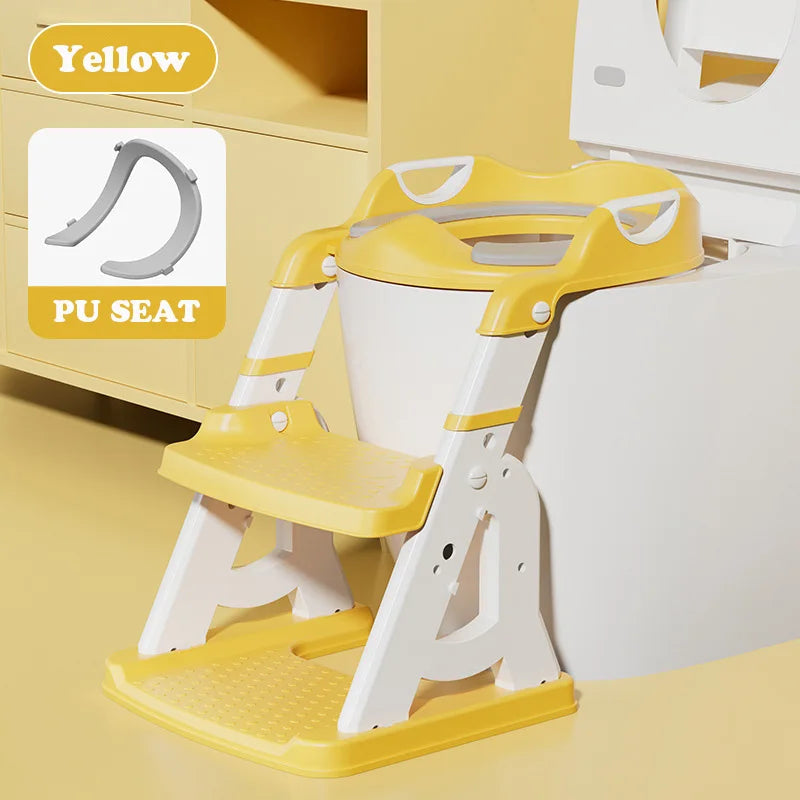 Newly Upgraded Portable Potty Child Baby Boy Potty Training Seat Step Stool Baby Potty Portable Child Urinal Baby Toilet Pot