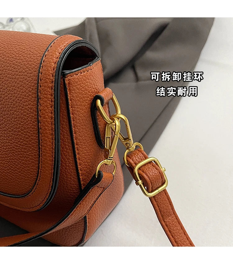 Elegant Women Luxury Leather Designer Fashion Shoulder Bag High End Tote Handbag For Fashionable Urban Daily Use