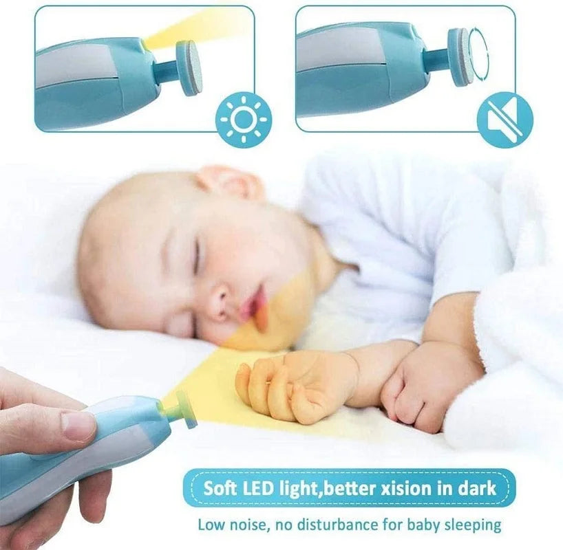 Baby Care Kit Newborn Nail Hair Healthcare Thermometer Grooming Brush Clipper Scissor Toiletries Newborn Nursery Health Care Set