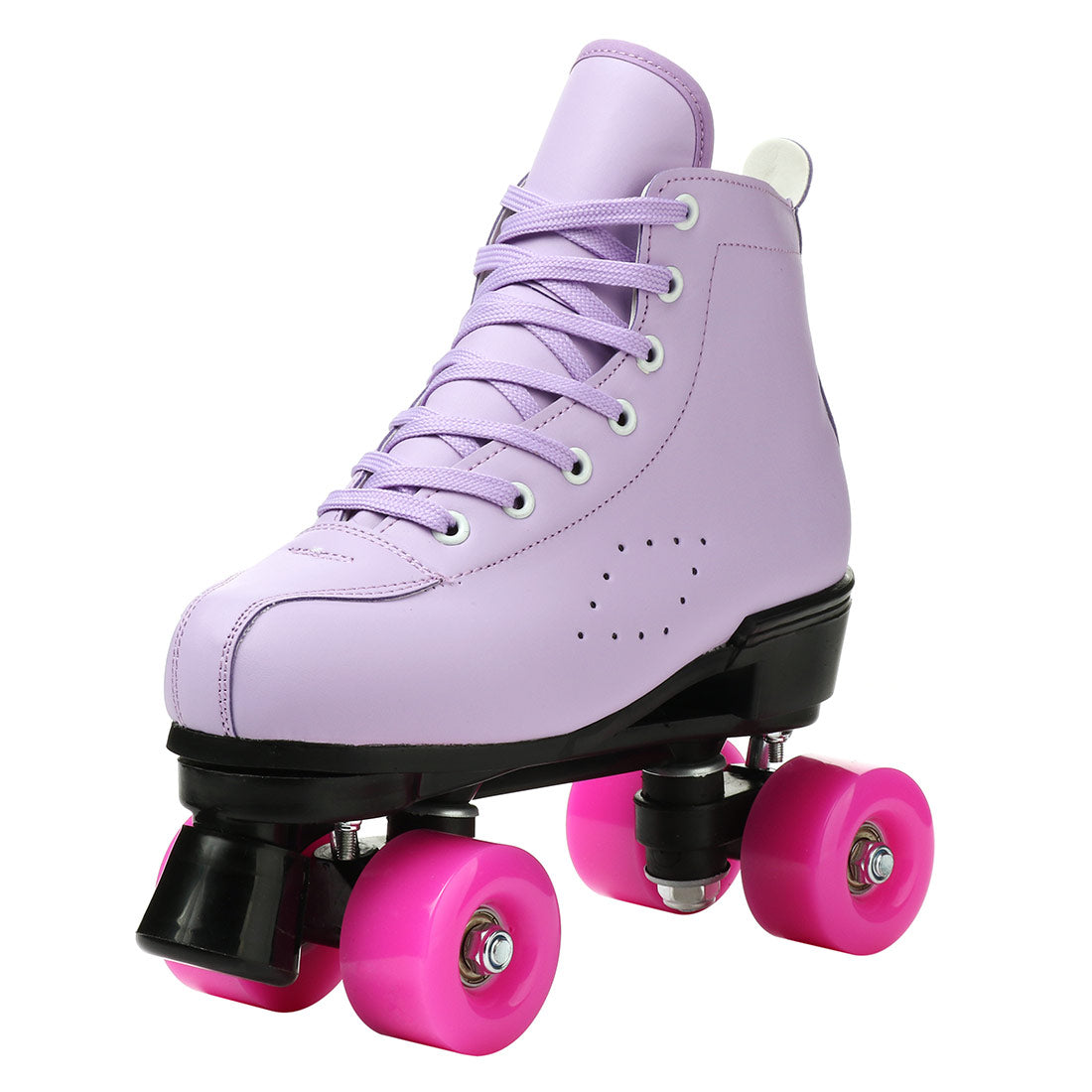 2025 Double-Row Roller Skate Shoes  4 Wheels Skates For Women Men Outdoor Sport Skating Training Quad Sneakers Size 34 35 36-45
