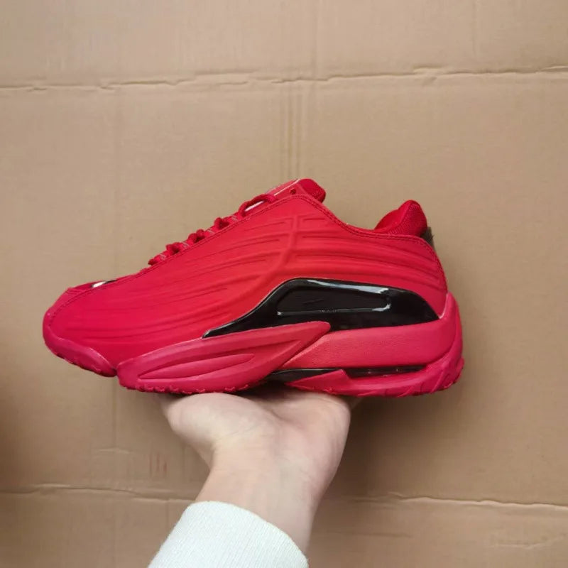 Men's Sport Shoes Anti-slip Basketball Shoes Low Help Glide Basketball Shoes Big Eyes Fashionable Running Shoes Duck Shoes