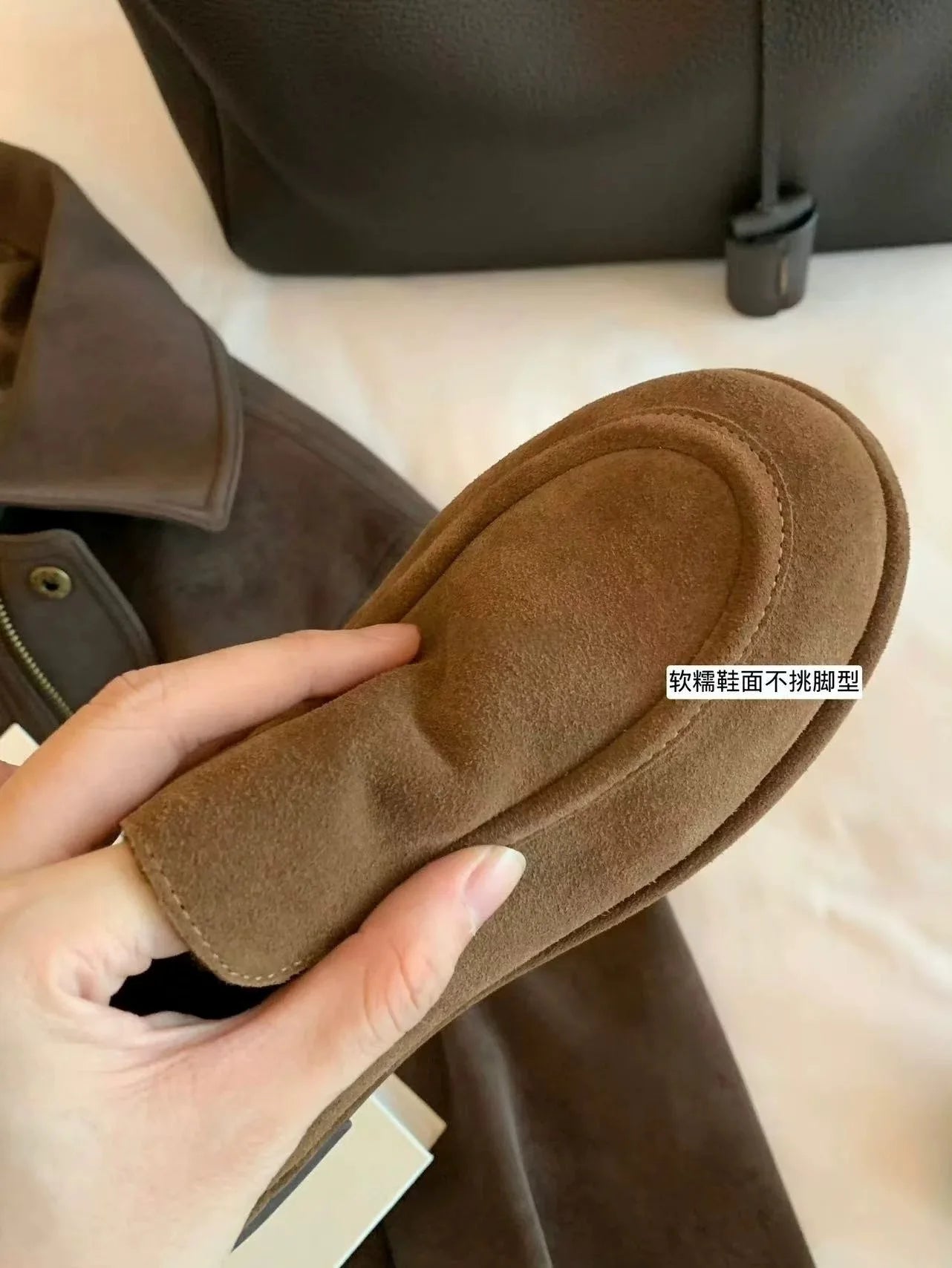 Loafers Shoes for Women Fashion Dress Flats Sport Shoes Suede Casual Warm Winter Boots 2025 New Cozy Walking Femme Snow Botas