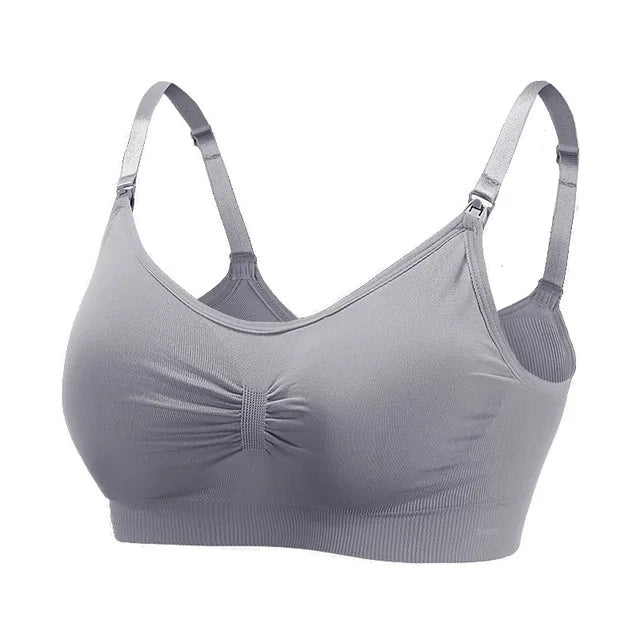 1/2pcs Breastfeeding Bras Maternity Nursing Bra for Feeding Nursing Underwear Clothes for Pregnant Women Wirefree Breathable Bra