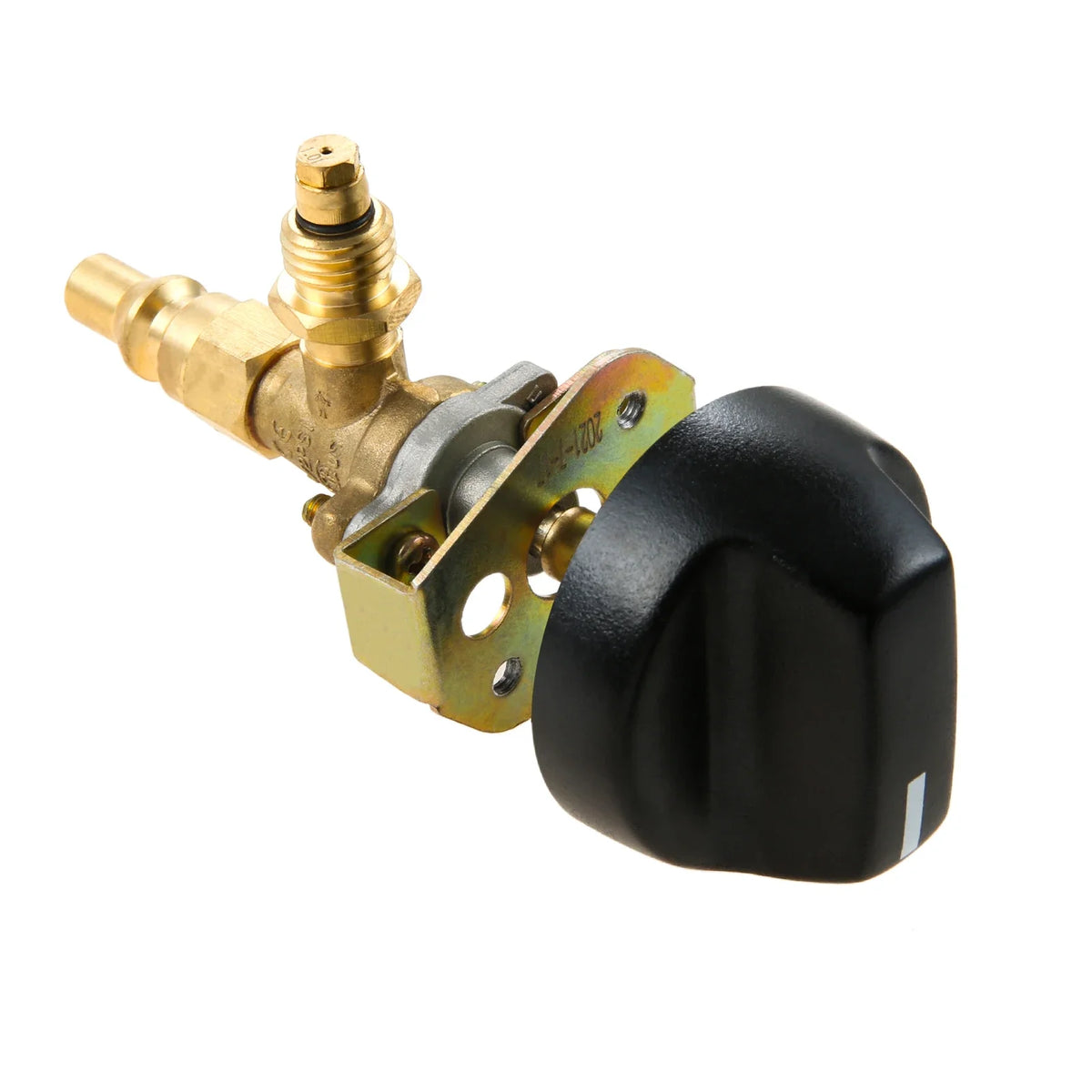 Grill Control Valve with M12x1.5 Thread and 1/4" Quick Disconnect Plug Fit for Olympian 5500 and 5100 and Weber 200 Gas Grill