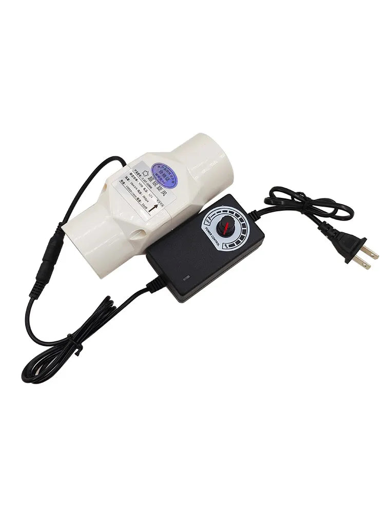 Ventilador De Escape De Velocidad Ajustable Bathroom Duct, Smoke Moxibustion 12V, Cocina, Inodoro 20mm 25mm 32mm 40mm 50mm