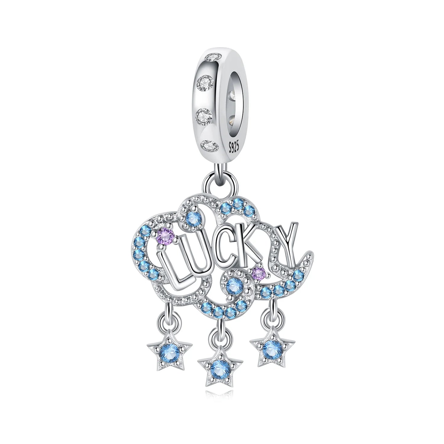 925 Sterling Silver Two-tone Symmetrical Angel Wing Pendant Necklace for Women Lucky Symbol Original Jewelry Party Couple Gift