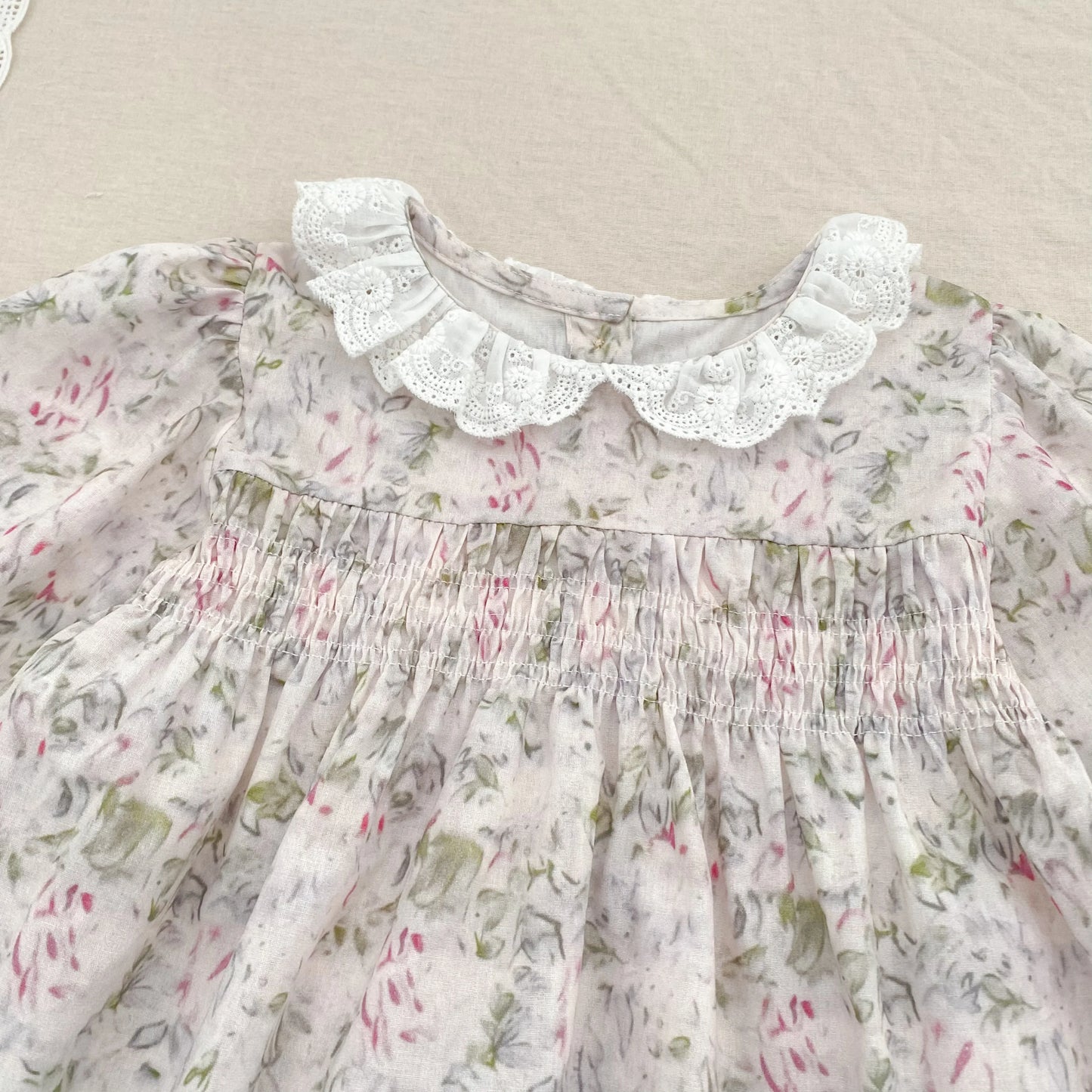 0-6Y Family Sister Matching Flower Dress Newborn Baby Girl Jumpsuit Sisters Clothes Princes Cotton Baby Dress Autumn Baby Dress