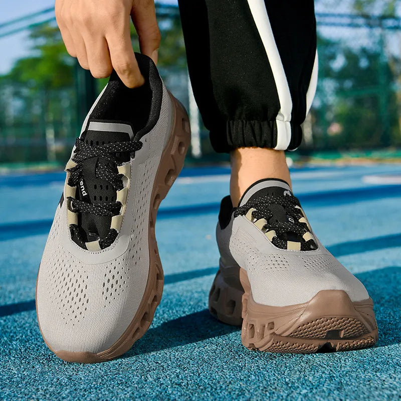 Mens Running Shoes Breathable Summer Sport Tennis Shoes Casual Ultra Lightweight Unisex Fashion Sneakers Non Slip Trainers