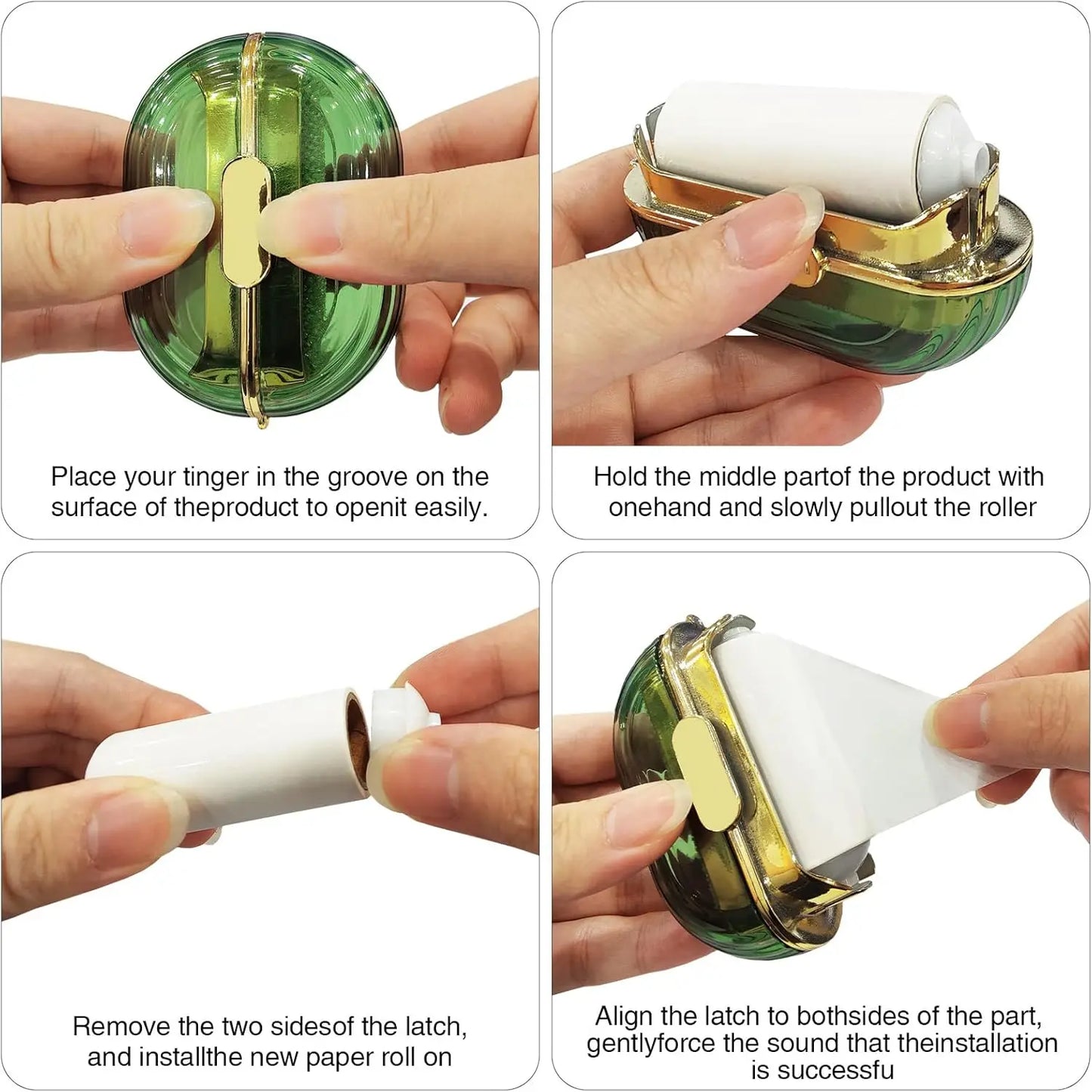 1-10PCS Portable Lint Remover Travel-Friendly with Handle Reusable Manual Pet Hair Remover for Clothes Bags and Furniture